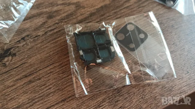 Redmi note 9s стъкло+рамка камера , снимка 2 - Резервни части за телефони - 47568201