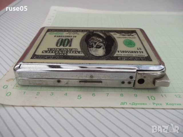 Табакера със запалка, снимка 3 - Колекции - 51871605