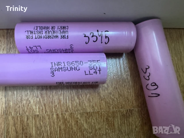 Батерии Samsung INR18650 35E 3450mAh 3.6V 8A (клетки), снимка 2 - Друга електроника - 50616501