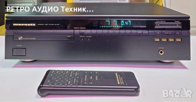 Висок клас CD-плеър Marantz, mod. CD-62 , снимка 5 - Аудиосистеми - 53575659