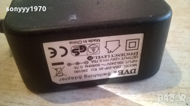 DVE 24V/0,75A-ADAPTER-ВНОС ХОЛАНДИЯ, снимка 5 - Мрежови адаптери - 27707342