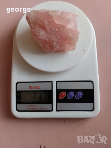 Розов кварц - произход Мозамбик - необработен минерал, снимка 11 - Други ценни предмети - 40551027