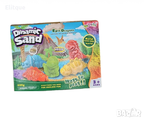 Кинетичен пясък за игра