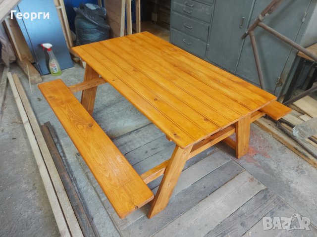 детска пейка , снимка 3 - Маси - 37239869