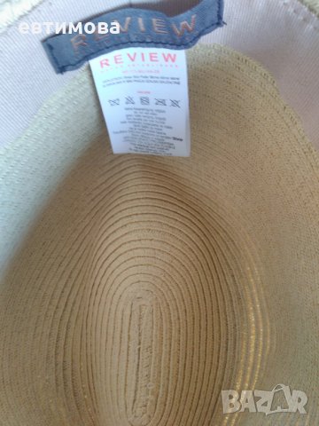 Сламена шапка, Германия, снимка 3 - Шапки - 34948474