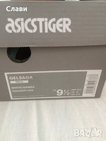 Продавам оригинални мъжки сникърси маратонки Asics Gelsaga, снимка 2 - Кецове - 28553541