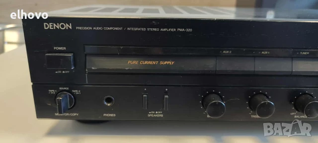 Стерео усилвател Denon PMA-320#1, снимка 3 - Ресийвъри, усилватели, смесителни пултове - 51059967