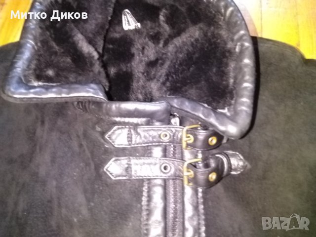 Женска полушуба яке зимна естествена кожа супер топла маркова размер ХЛ, снимка 2 - Якета - 43009174