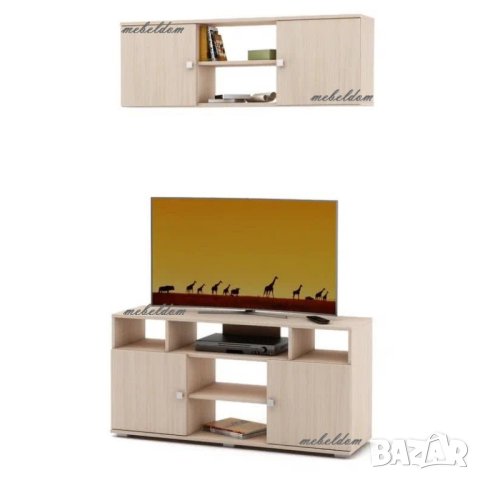 Тв шкаф 120см. и надстройка(код-3097), снимка 4 - Шкафове - 40720598