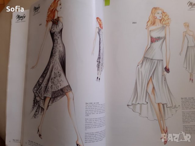Списания Moda Marfy Italian Fashion Design /модели облекло 2011/2012 и 2008/2009г и 2014/2015, снимка 4 - Колекции - 32468494