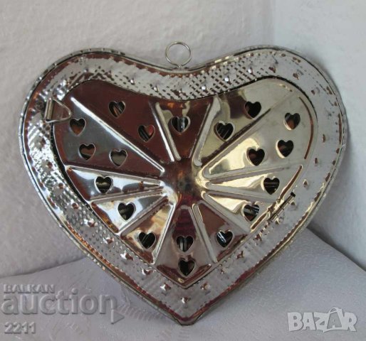 Голямо Метално сърце, кутия, украса, снимка 4 - Декорация за дома - 28868971