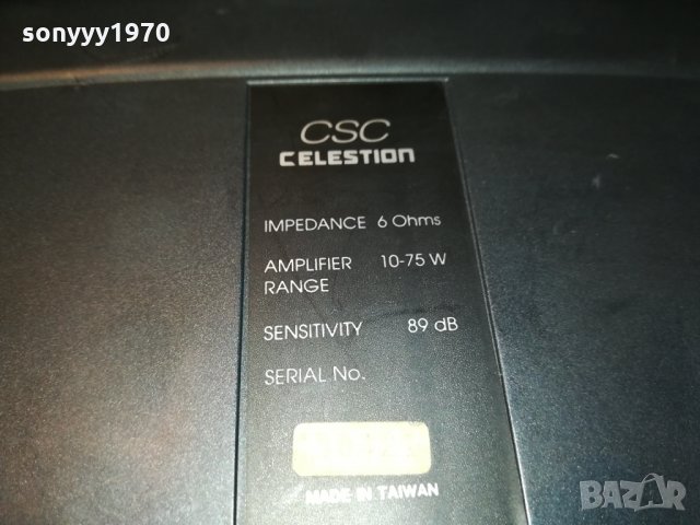 celestion csc-center-made in taiwan-внос France 🇫🇷 2612211412, снимка 11 - Тонколони - 35244061