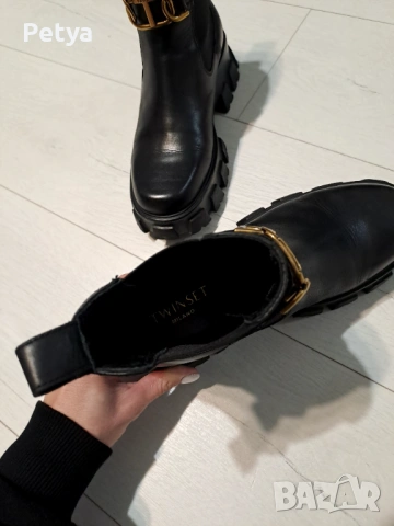 Twinset дамски боти/ботуши, снимка 4 - Дамски ботуши - 53328711