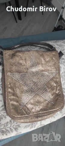 Кожена дамска чанта, снимка 3 - Чанти - 53314805