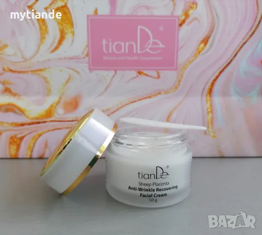 Възстановяващ крем за лице против бръчки , снимка 2 - Козметика за лице - 47371617