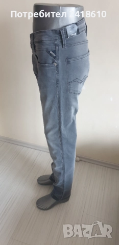 Replay Milano Anbass Hyperflex Stretch Slim Fit Mens Size 34/34 НОВО! ОРИГИНАЛ Мъжки Дънки!, снимка 5 - Дънки - 52090539