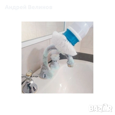 Електрическа четка за почистване на баня Spin scrubber, снимка 2 - Други - 53202756