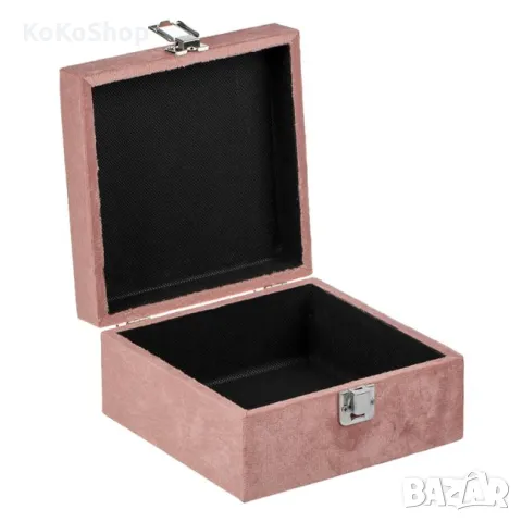 Декоративна кутия-16x16x8 см./розова декоративна кутия, снимка 2 - Декорация за дома - 50336263