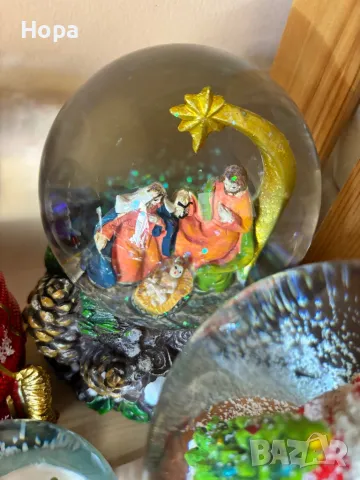 Коледно музикално преспапие, снимка 4 - Декорация за дома - 47811197