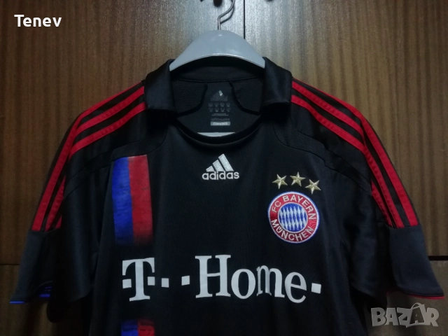 Bayern Munich Ribery Adidas Third 2007 2008 оригинална тениска фланелка екип Байерн Мюнхен Рибери , снимка 3 - Тениски - 52852162