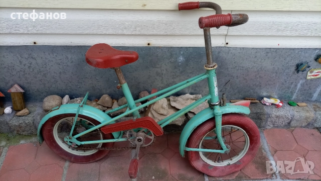 Ретро руско детско колело с дебели гуми