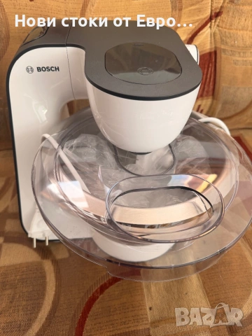 Пкухненски робот/ планетарен миксер Bosch MUM 5.   Перфектни резултати: изключително мощен мотор с м, снимка 5 - Кухненски роботи - 53005989