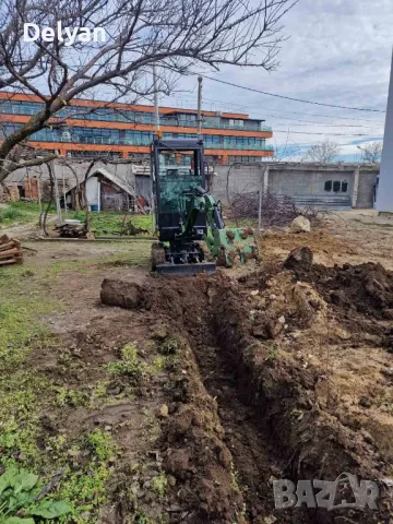 Изкопни услуги с мини багер. За Варна и Варненска област. , снимка 1