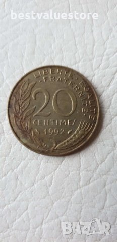 Монета От 20 Сентима 1992г.