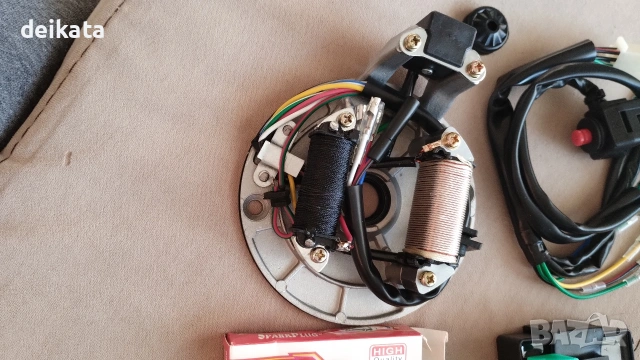 Електронно запалване за скутери и мотори от 50 до 125 кубика, снимка 4 - Аксесоари и консумативи - 53340492