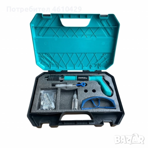 Професионален мини пистолет за пирони KraftRoyal – Сила, точност и надеждност в един инструмент, снимка 4 - Куфари с инструменти - 52850249