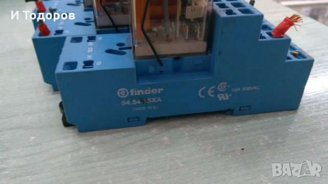 Реле Finder 94.54.1sxa - used, снимка 3 - Други - 32963132