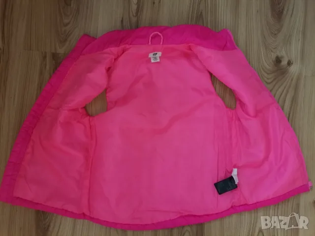 Детски елек H&M, 122/128см, 6/8г., олекотен и топъл, много запазен, отлично състояние, снимка 4 - Детски якета и елеци - 29096480
