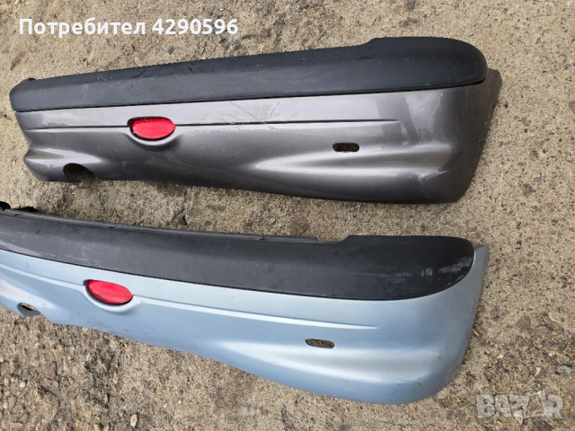 Задна броня за Peugeot 206 / Пежо 206 хечбек , снимка 3 - Части - 53534472