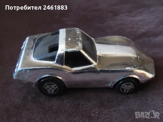 1/40 Macao Corp. 1980 Corvette стара фрикционна играчка, снимка 5 - Колекции - 49681188