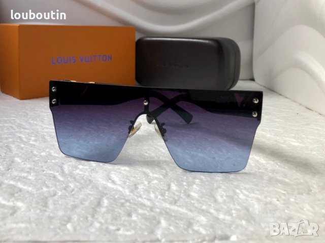 -25 % разпродажба  Louis Vuitton 2023 висок клас мъжки слънчеви очила маска, снимка 4 - Слънчеви и диоптрични очила - 38999948