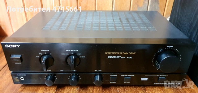 Sony Стерео усилвател made in Japan , снимка 2 - Ресийвъри, усилватели, смесителни пултове - 53180522
