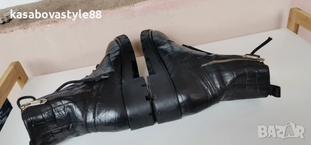 Боти Mark Cain 37 н. Естествена кожа , снимка 12 - Дамски боти - 51941158