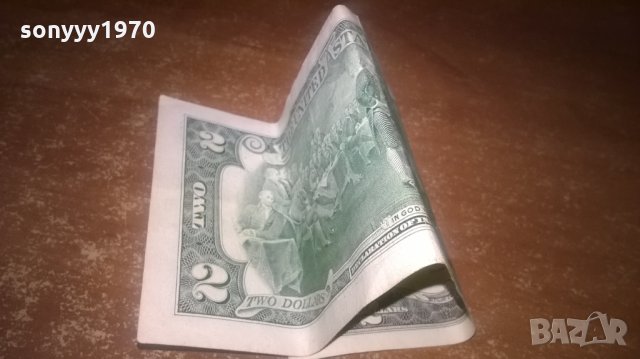 2 ДОЛАРА-РЯДКА КОЛЕКЦИОНЕРСКА БАНКНОТА, снимка 8 - Колекции - 27952948