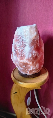 Два модела солни лампи от хималайска сол-25 лв за 1 бр, снимка 2 - Настолни лампи - 51842724