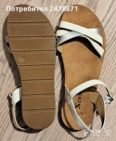 Чисто нови дамски сандали, снимка 2 - Сандали - 52446264