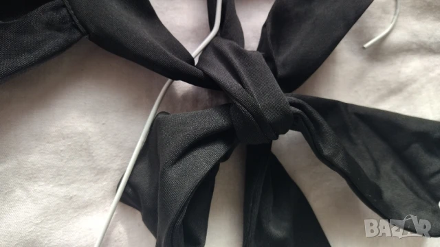 Черна рокля размер XS, S, снимка 4 - Рокли - 50888468