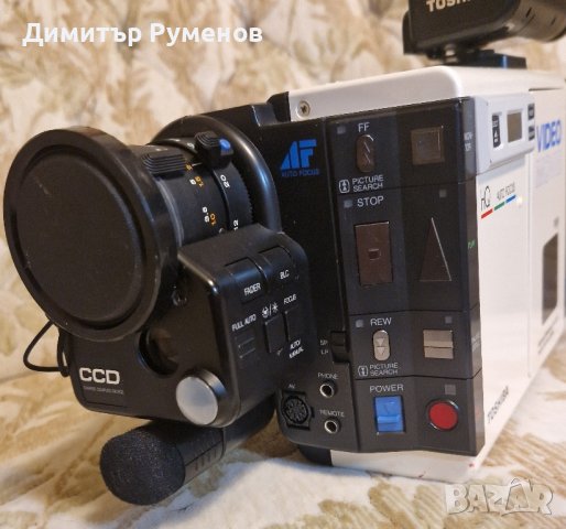 Видеорекордер Toshiba Video Movie Camera VHS-C SK-60P, снимка 2 - Камери - 43900477