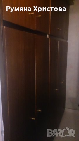 Петкрилен гардероб с надстройка