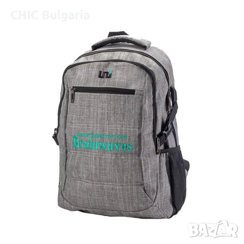 Раница с USB, флашка, слушалки и химикал + Подарък коледни лакомства, снимка 5 - Раници - 51363334