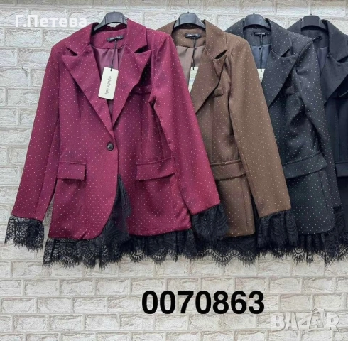 ❌Сако с камъни , снимка 2 - Сака - 52795576