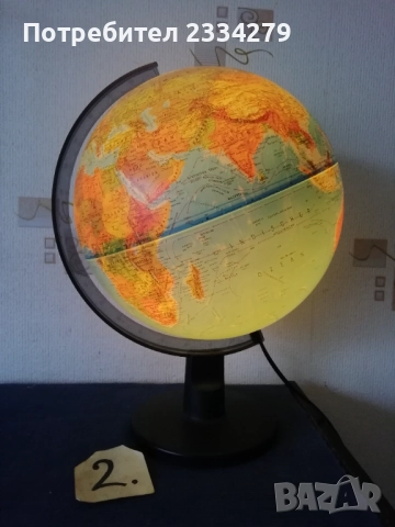 Стари геогеафски глобуси от различни държави и години. , снимка 7 - Антикварни и старинни предмети - 52003853
