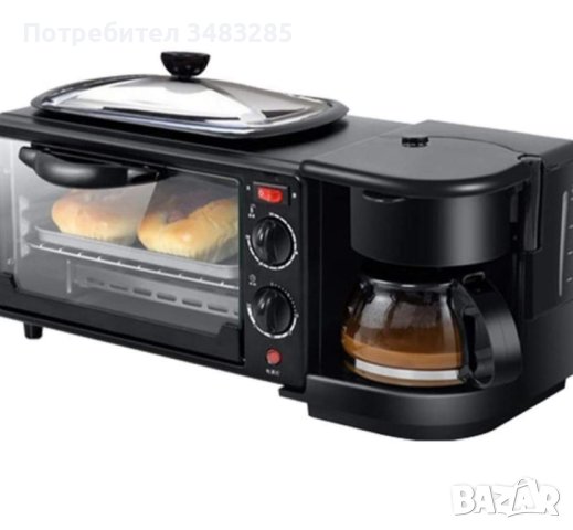 Печка,тостер и кафемашина , снимка 2 - Печки, фурни - 44112321
