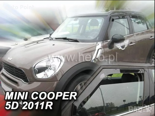 Ветробрани за MINI COOPER / MINI COUNTRYMAN (2011+) 5 врати - 4бр. предни и задни Неко