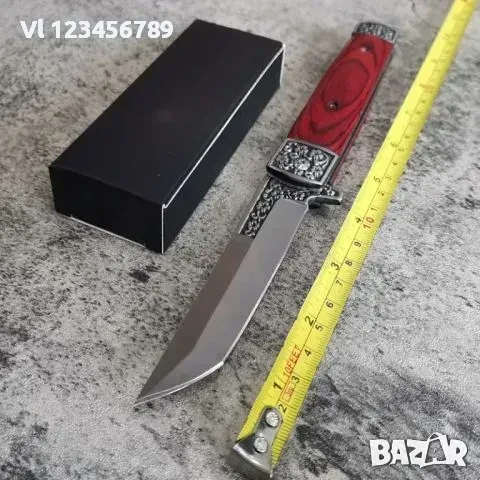 Нож, сгъваем, 105х230 полуавтоматичен, снимка 4 - Ножове - 50714022