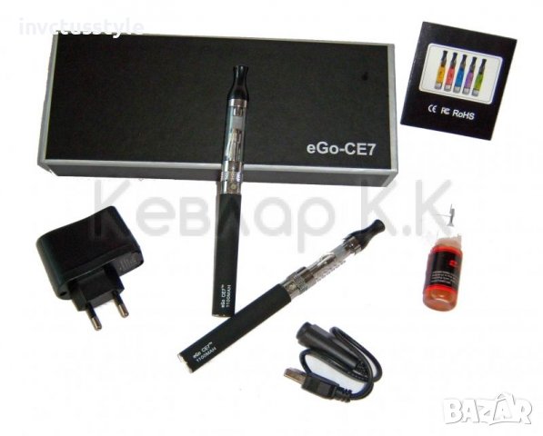 Електронна цигара eGo CE-7,  2x1100 mAch, снимка 2 - Електронни цигари - 38291309